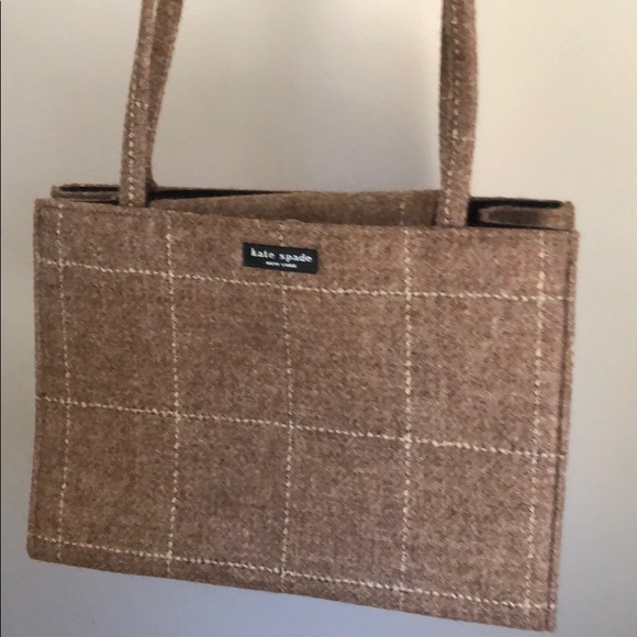 kate spade Handbags - NWOT Kate spade ♠️ wool purse/bag